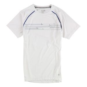 SOLFIRE Mens Full Speed Graphic T-Shirt, White, NWT